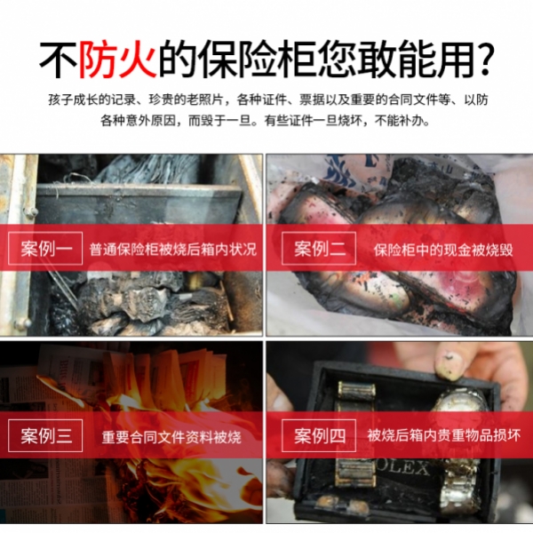 不防火的保險(xiǎn)柜，你敢買回去嗎？