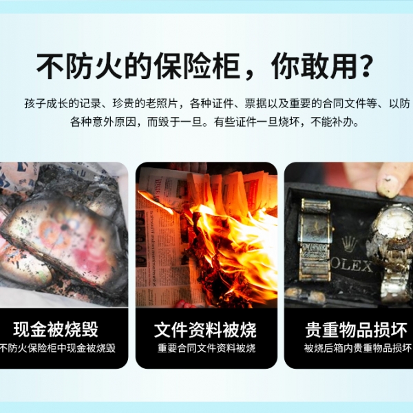 為什么選擇家用保險箱時，防火性能是必要的？